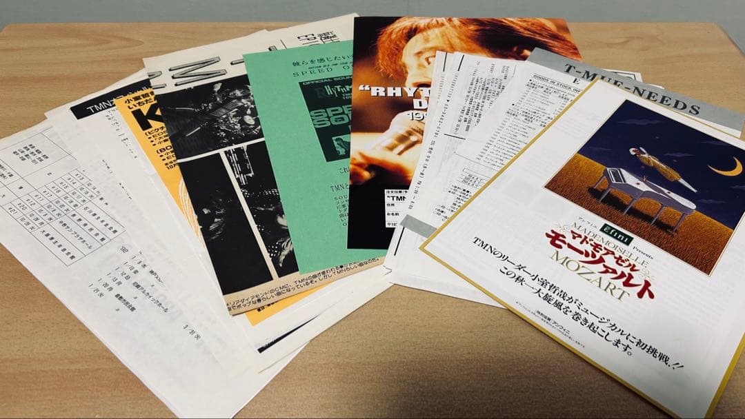 TM NETWORK（TMN）会報誌 Cafe Talk、UKK TIMESなど