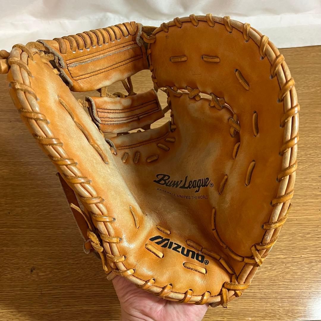 ミズノ ビューリーグ 一般軟式 ファーストミット 日本製 良品