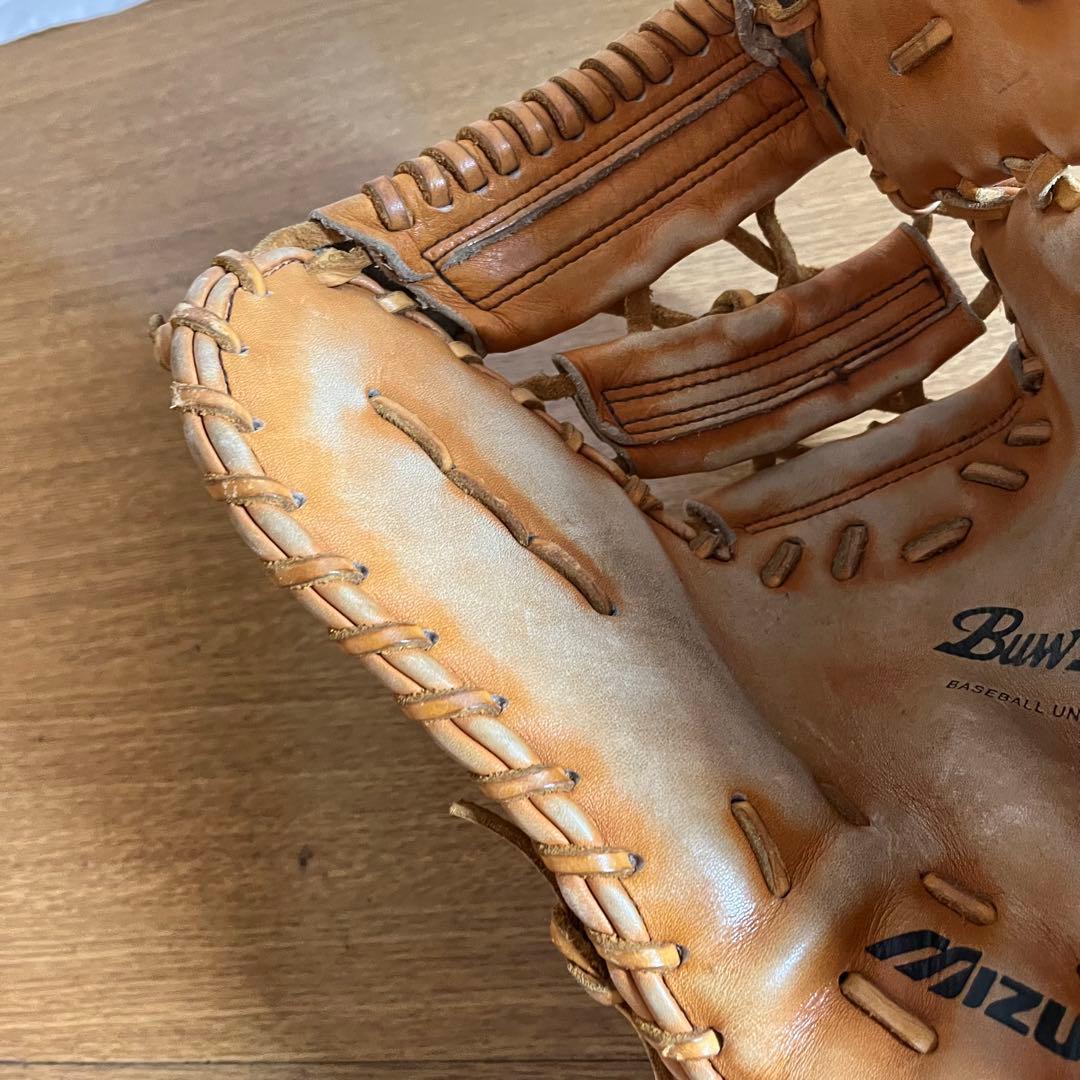 ミズノ ビューリーグ 一般軟式 ファーストミット 日本製 良品