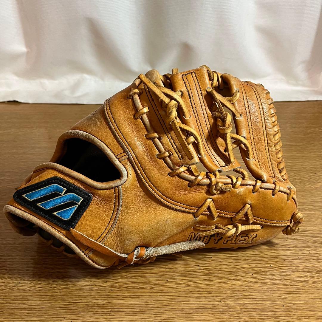 ミズノ ビューリーグ 一般軟式 ファーストミット 日本製 良品