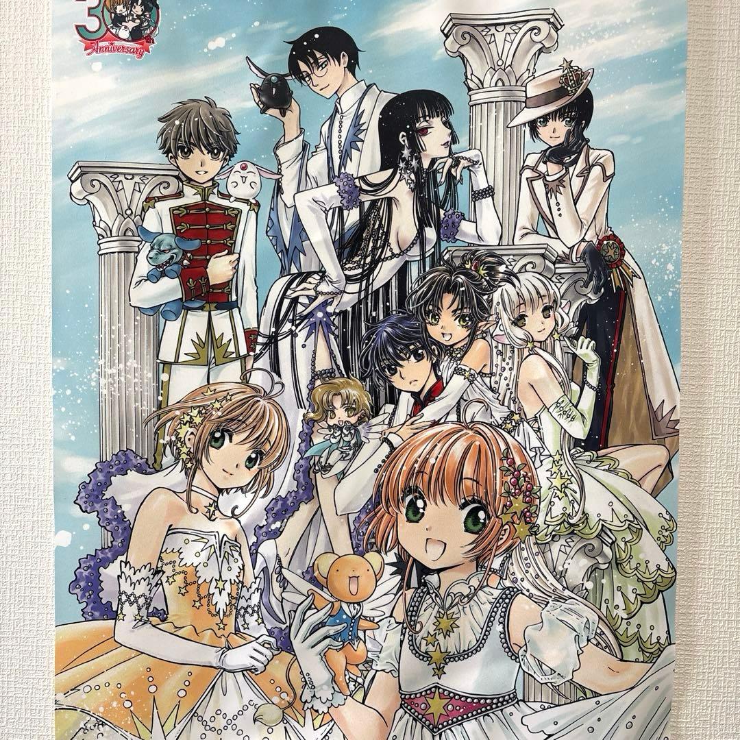 CLAMP画業30周年記念 タペストリー　アニメイトカフェ