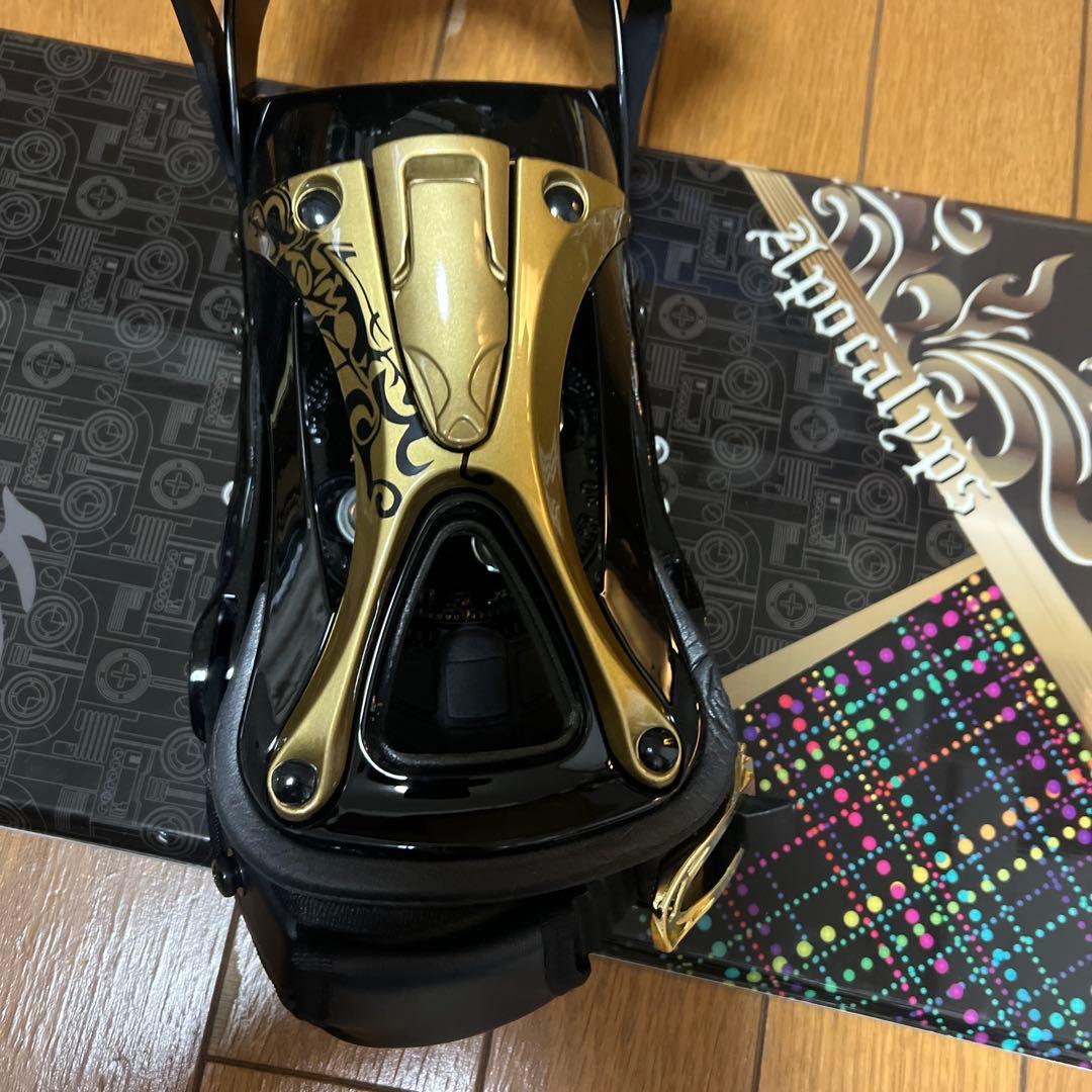 美品 Apocalyps スノーボード ビンディング付き アポカリプス