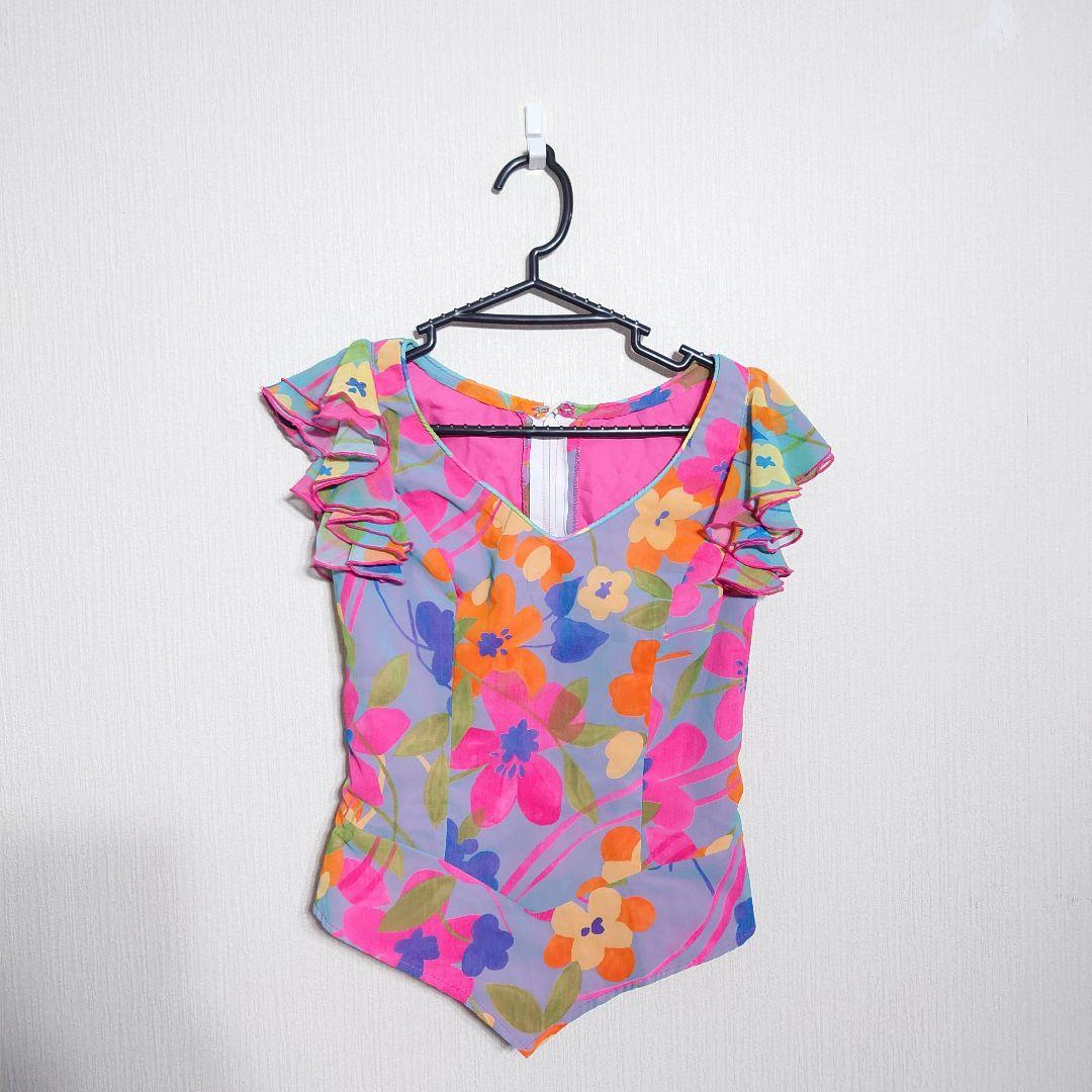Creaciones ROAL S. L. フラメンコドレス 衣装 花柄 ピンク