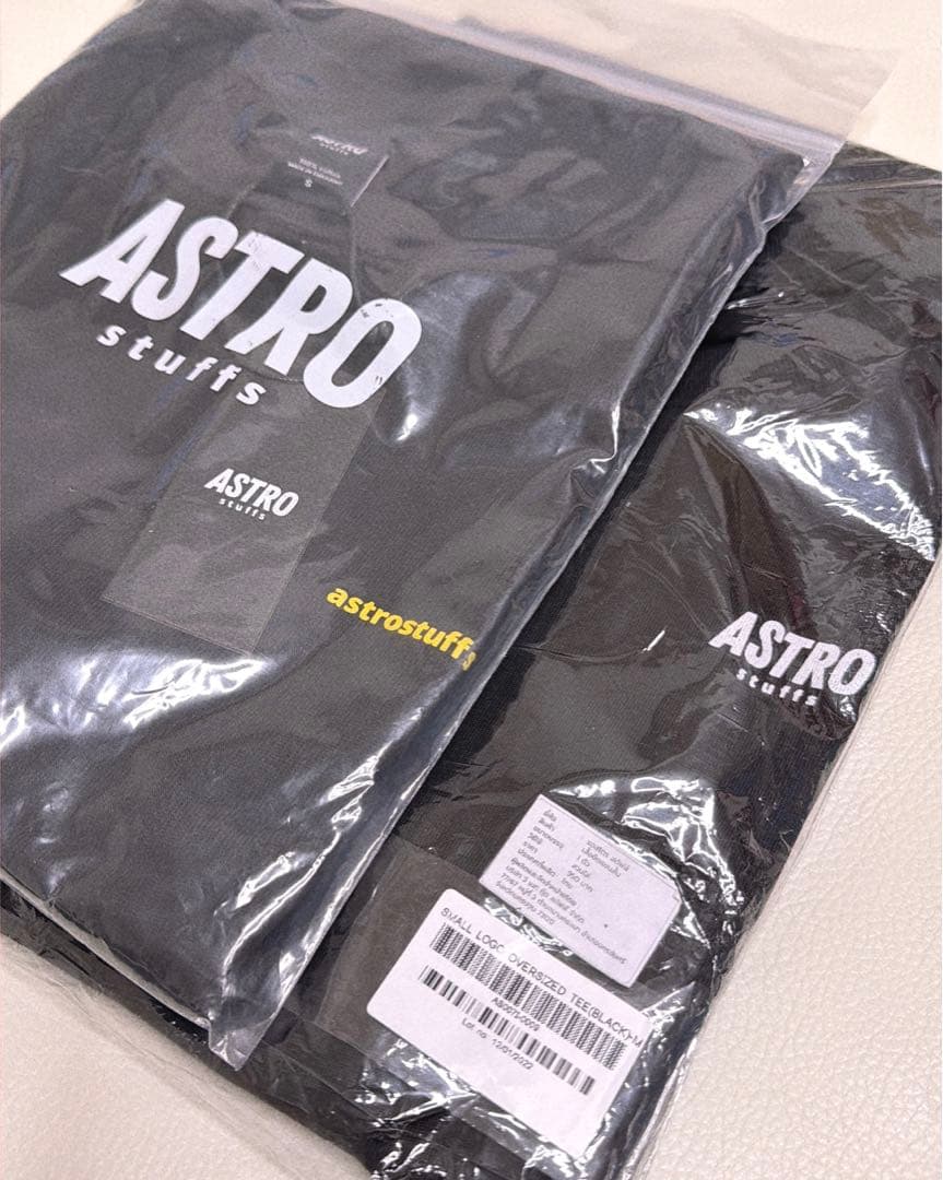 【新品完売】Bright Astrostuffs人気のロゴT２枚セット ブラック