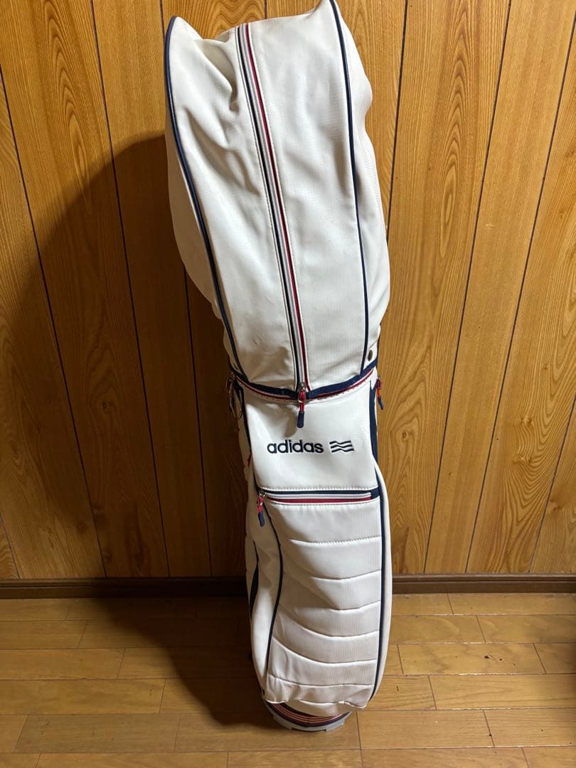 adidas アディダス キャディバッグ トリコロールカラー 軽量 ゴルフバッグ