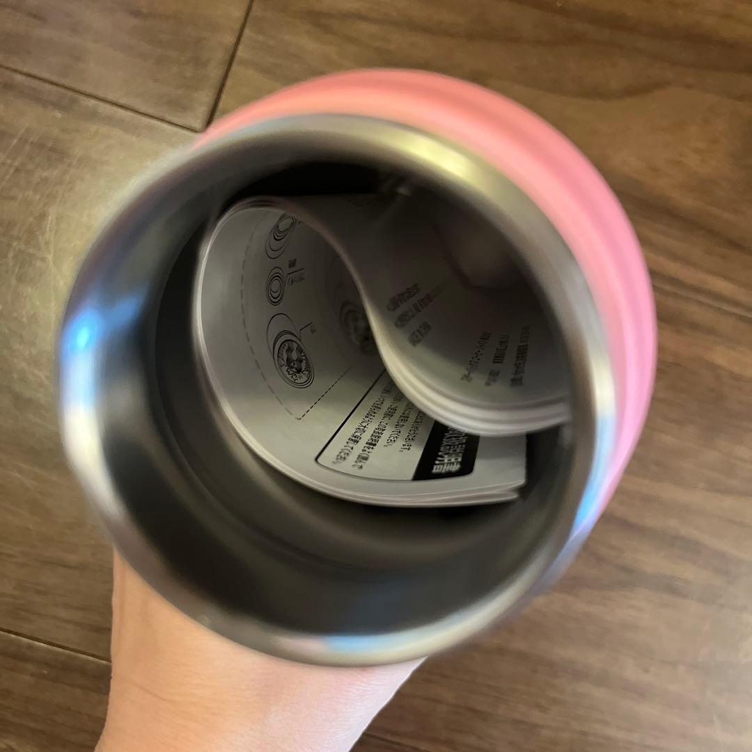 スタバ　Starbucksステンレスボトルマットピンク355ml 新品未使用