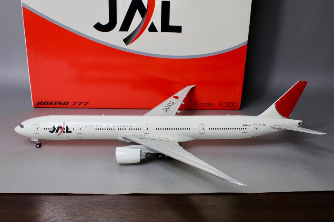 レア JC Wings 1/200 JAL B777-300ER JA741J