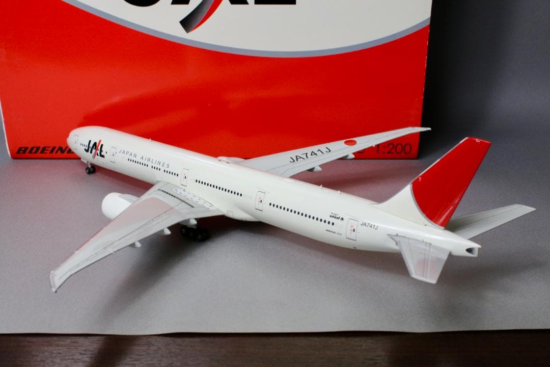レア JC Wings 1/200 JAL B777-300ER JA741J