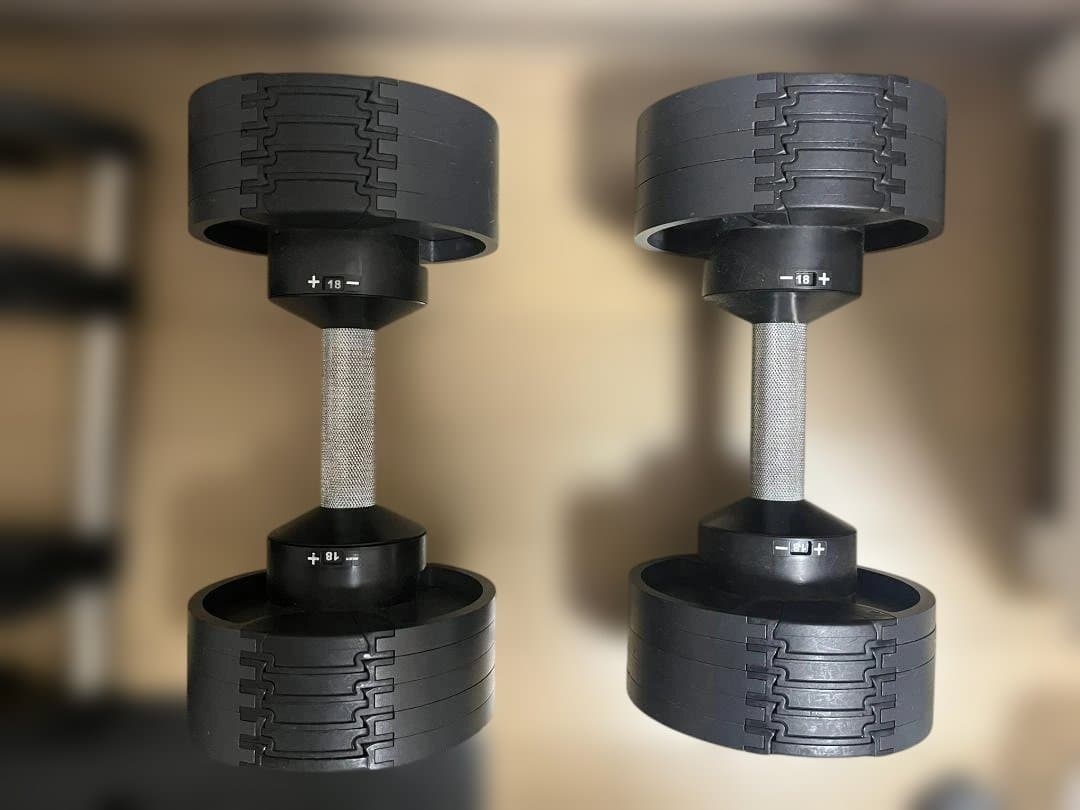 NUO FLEXBELL220 可変式ダンベル2kg刻み 最大20kg　1/2