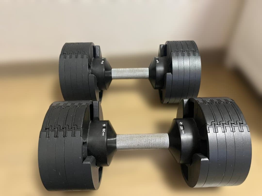 NUO FLEXBELL220 可変式ダンベル2kg刻み 最大20kg　1/2