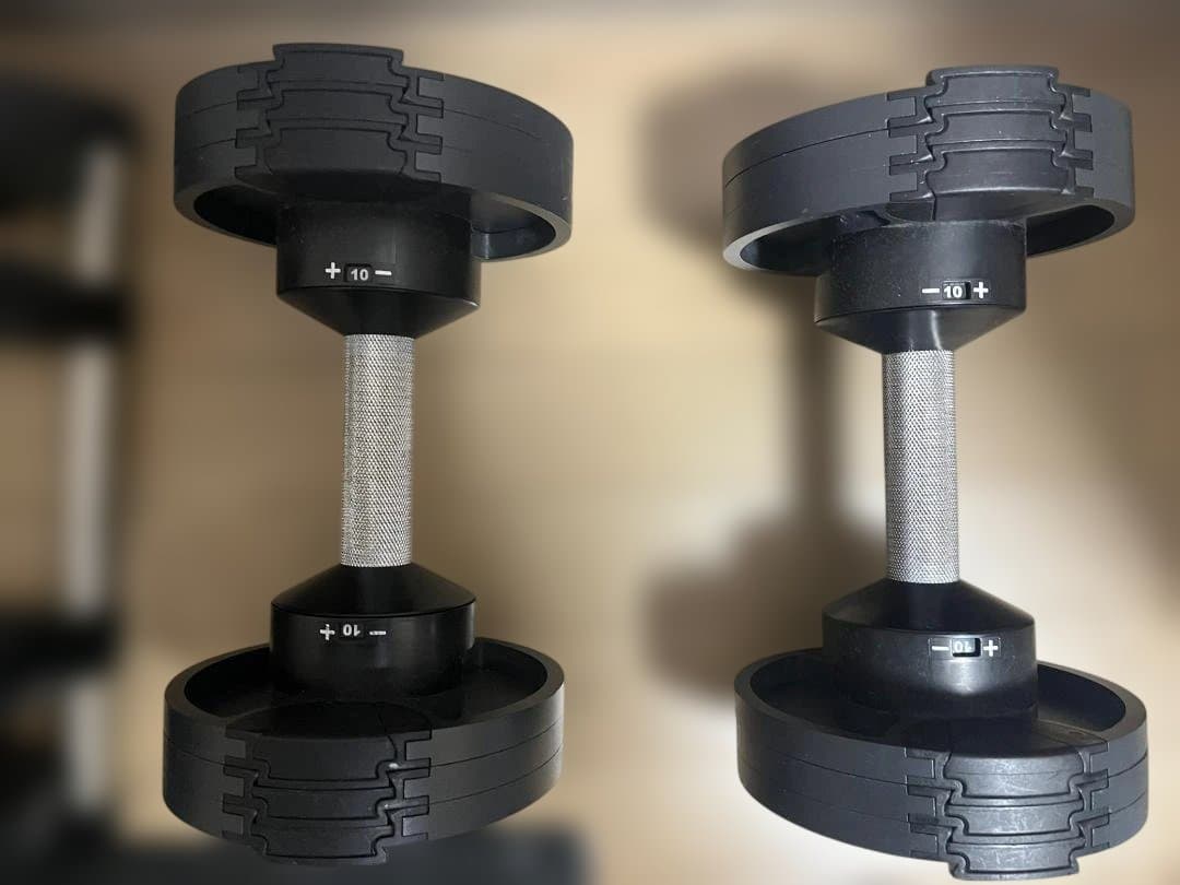 NUO FLEXBELL220 可変式ダンベル2kg刻み 最大20kg　1/2