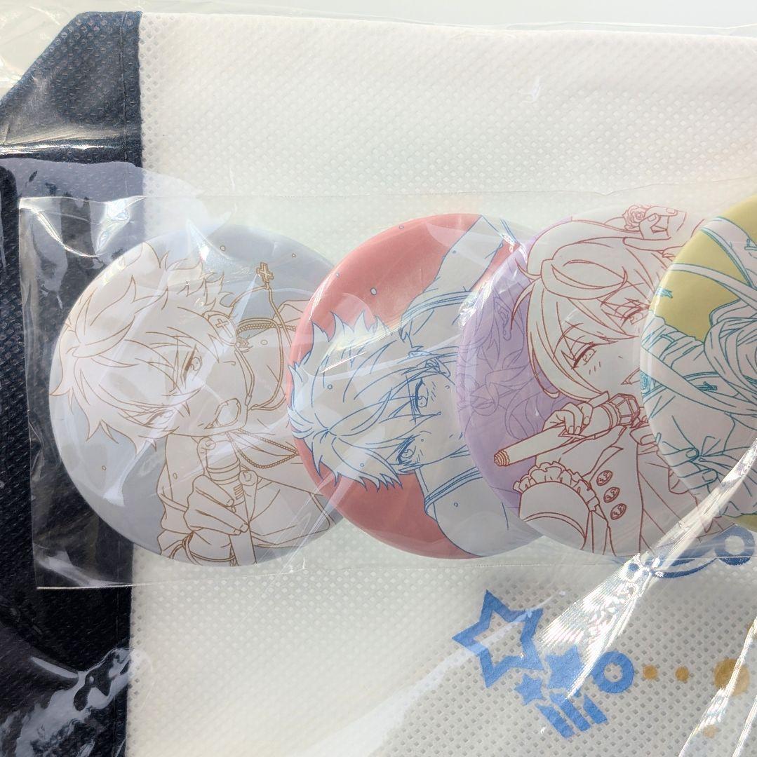 新品 あんスタ C91 コミケ タペストリー 缶バッジ/みんなのくじ E賞ポーチ