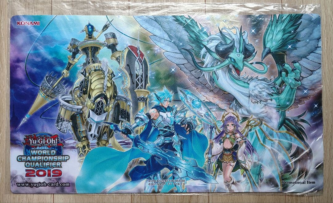 遊戯王 公式 プレイマット オルフェゴール WCQ 未開封 EU版