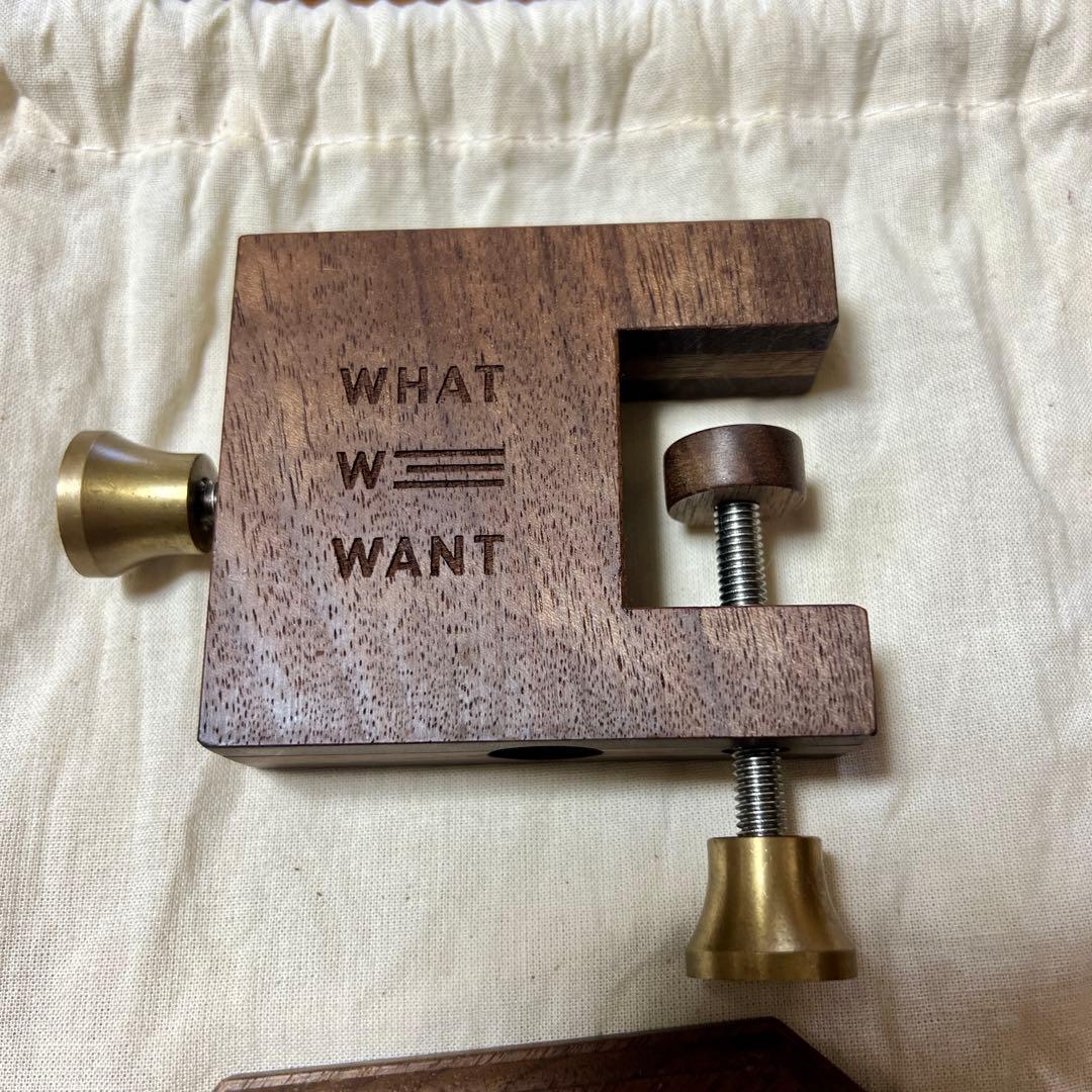 WHAT WE WANT WWW_HASAMUYATSU ウォールナット