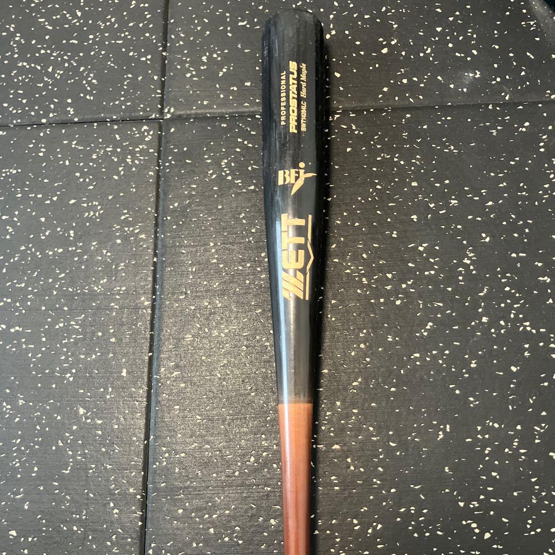 硬式木製バット　ZETT 佐野モデル
