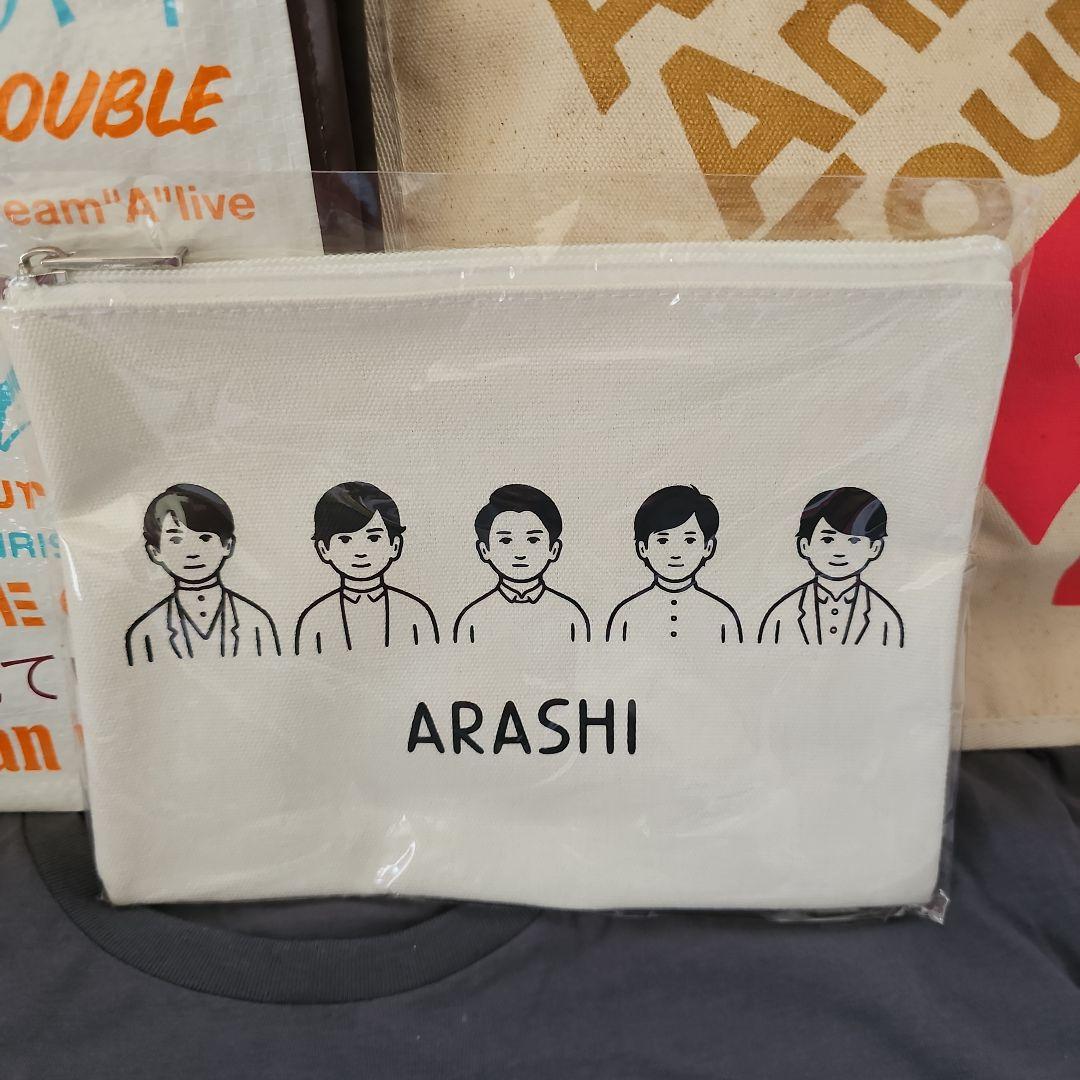 ARASHI Tシャツ・ポーチセット