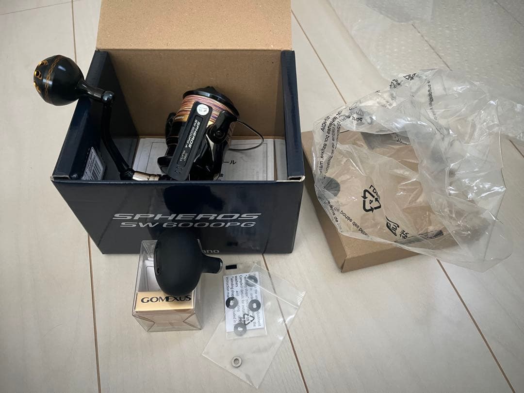 SHIMANO SPHEROS SW 6000PG リール