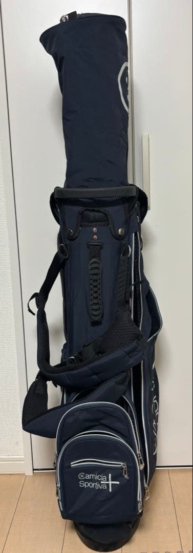 camiccia sportiva+ スタンドバッグ 9型　ネイビー