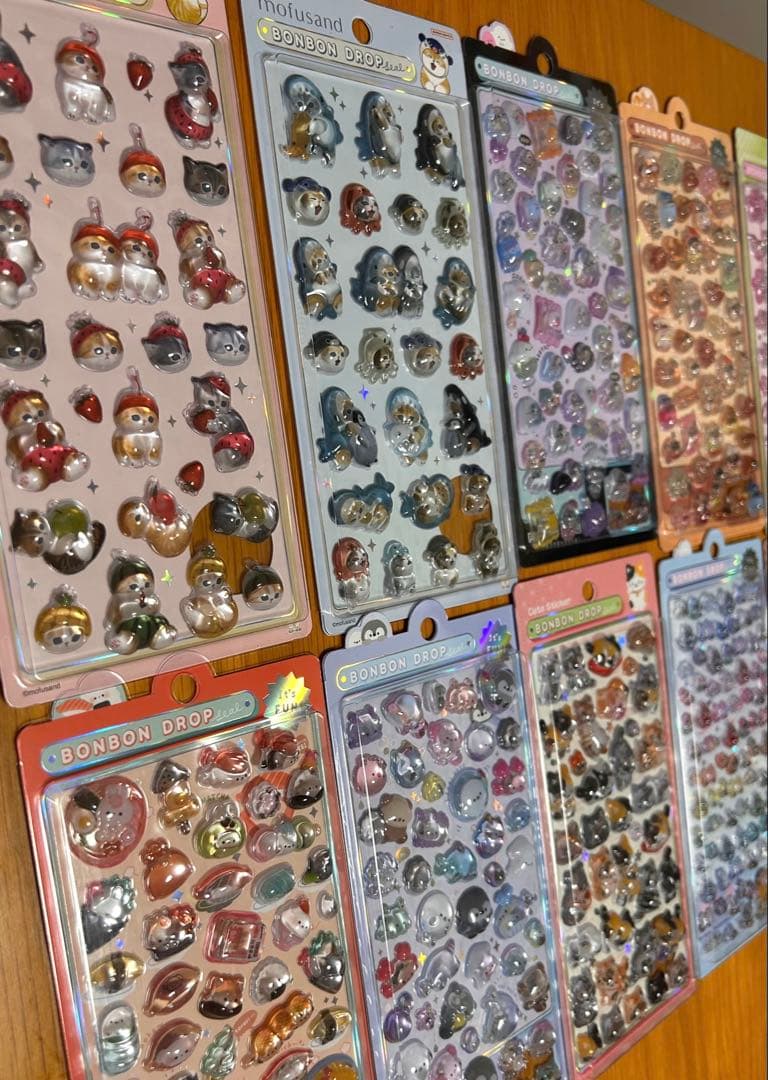 ボンボンドロップシール　モフサンド他　まとめ売り