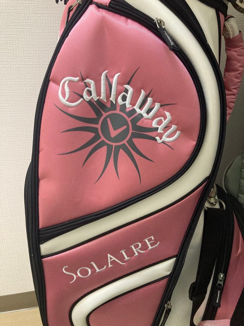 Callaway Solaire ゴルフバッグ ピンク