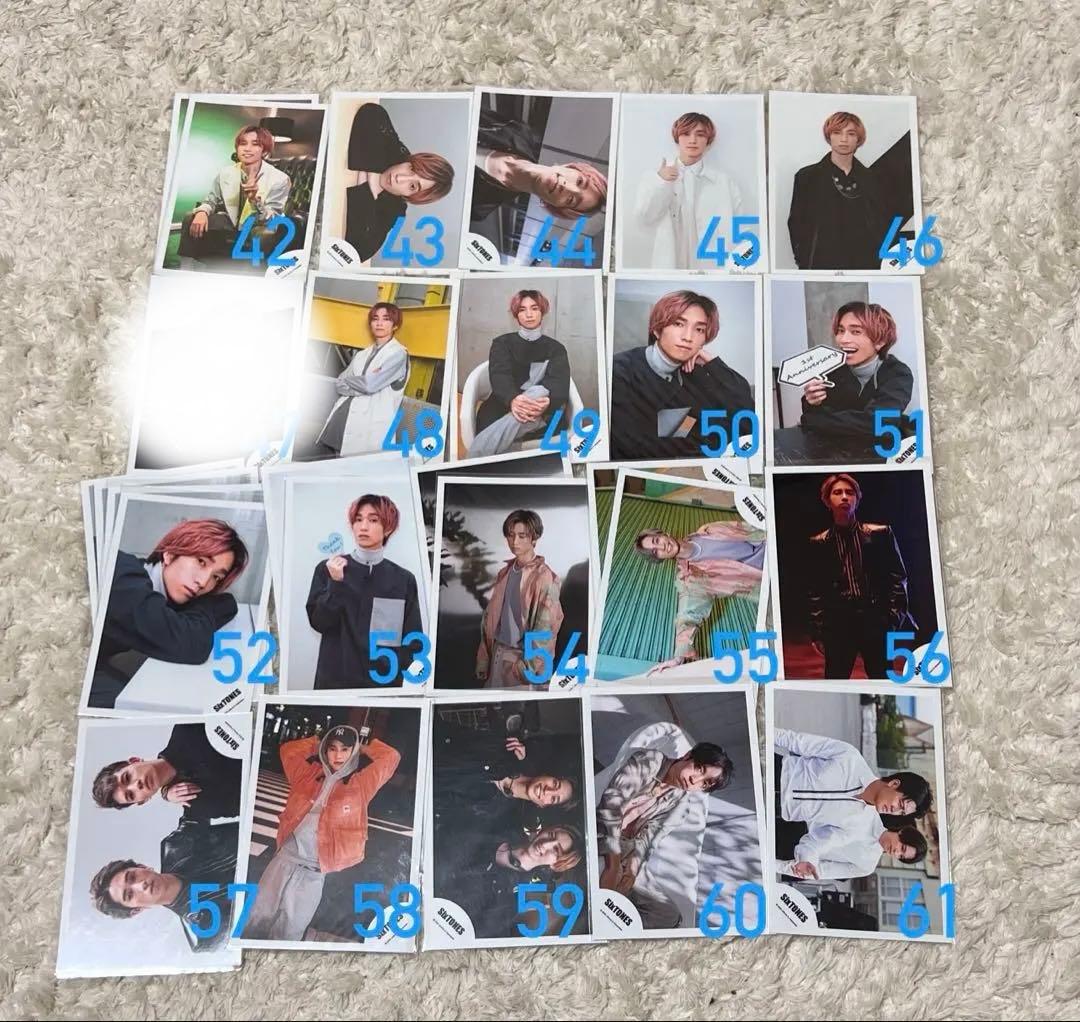 【バラ売り可】SixTONES田中樹 公式写真137枚セット
