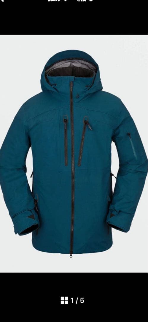 volcom guch Stretch GORETEX ボルコム　上下セット＋1