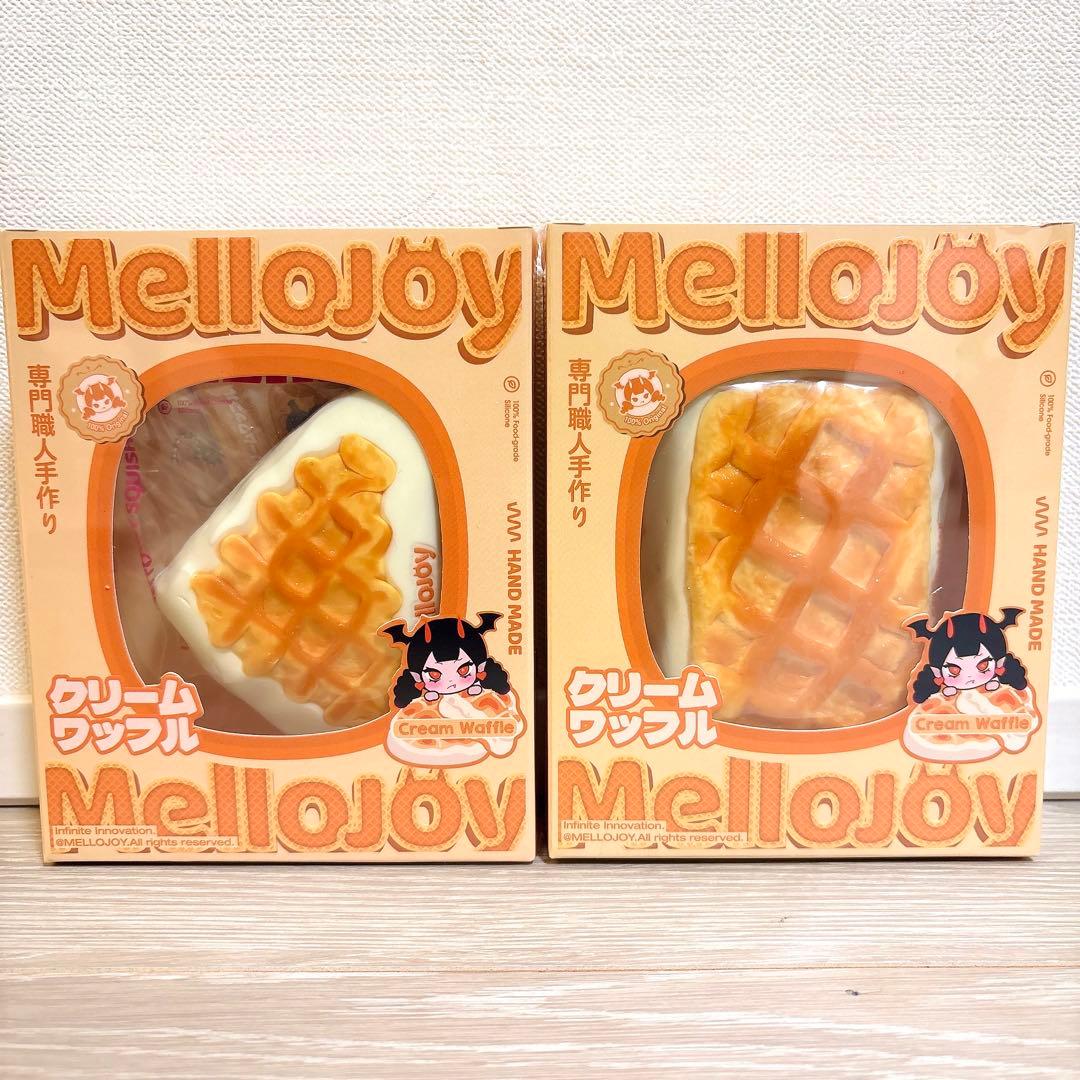 Mellojoy メロジョイ クリームワッフル 三角+スクエア 2種セット
