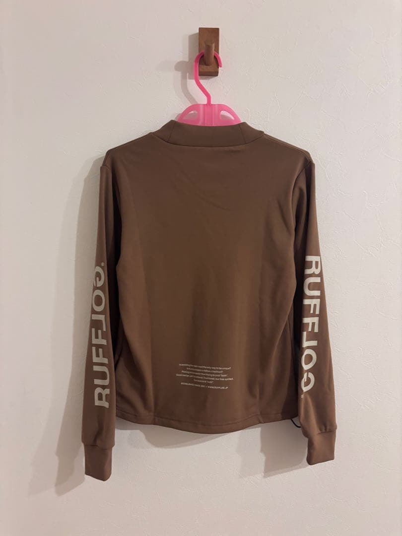 ラフロッグ　rufflog 微起毛モックネックシャツ