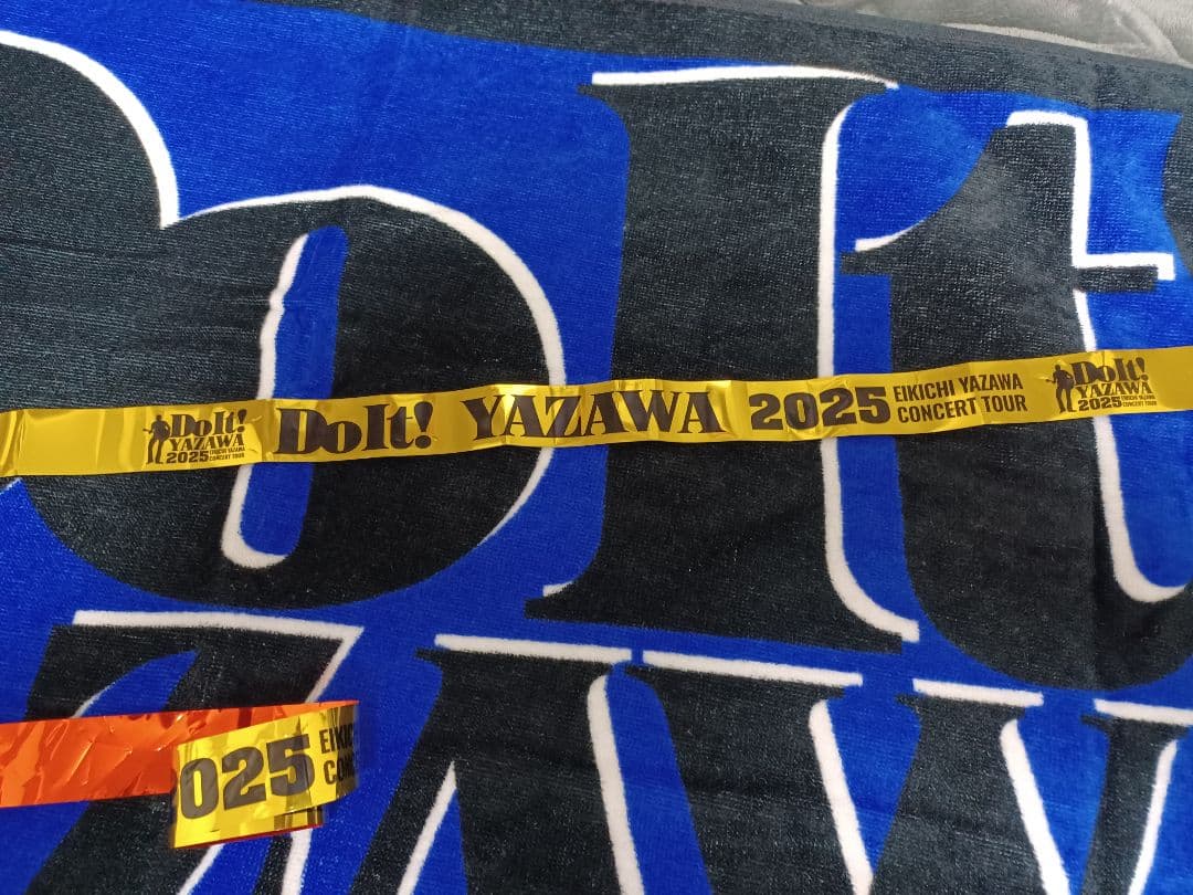 E.YAZAWA 2025 東京ドームスペシャルシートタオル　トラバステープ
