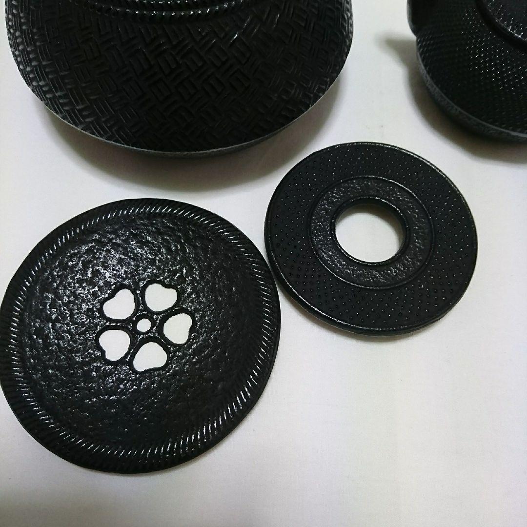 南部鉄器 岩鋳 急須 置き台 茶こぼし セット　ティータイム