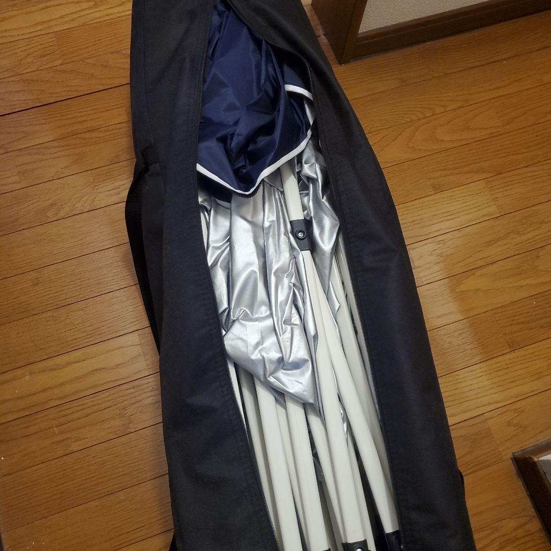 タープテント 紺色