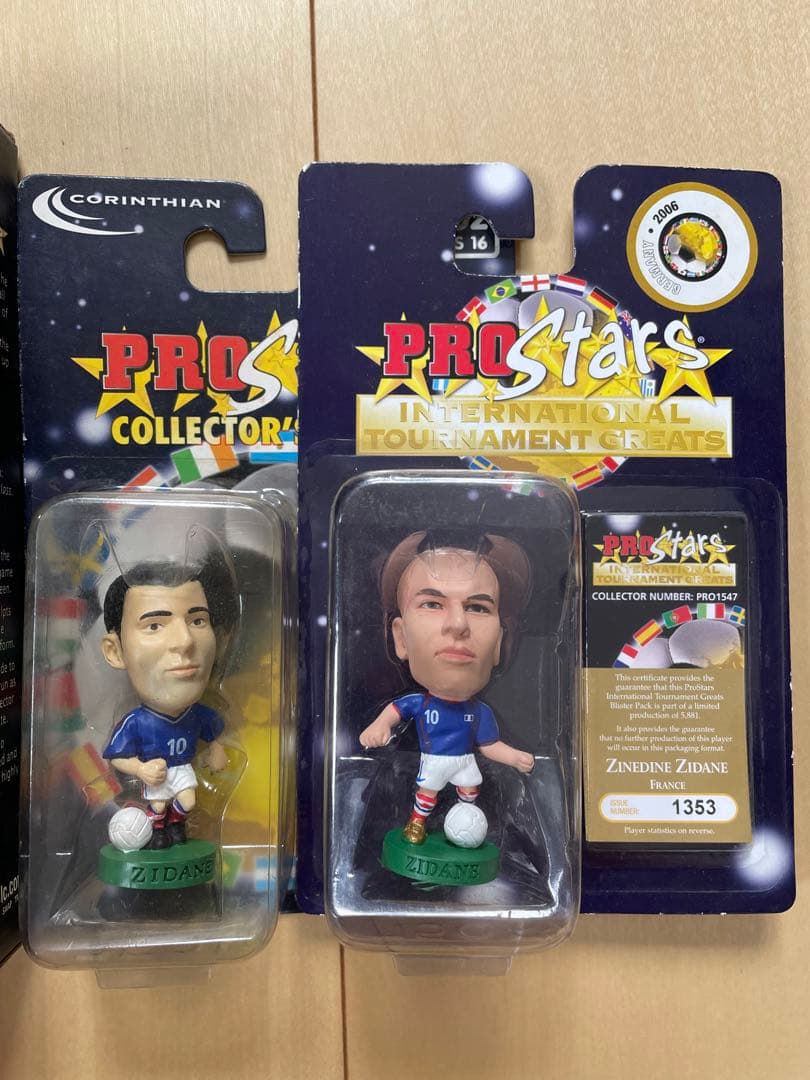 ジダン Zinedine Zidane プロスターズフィギュア