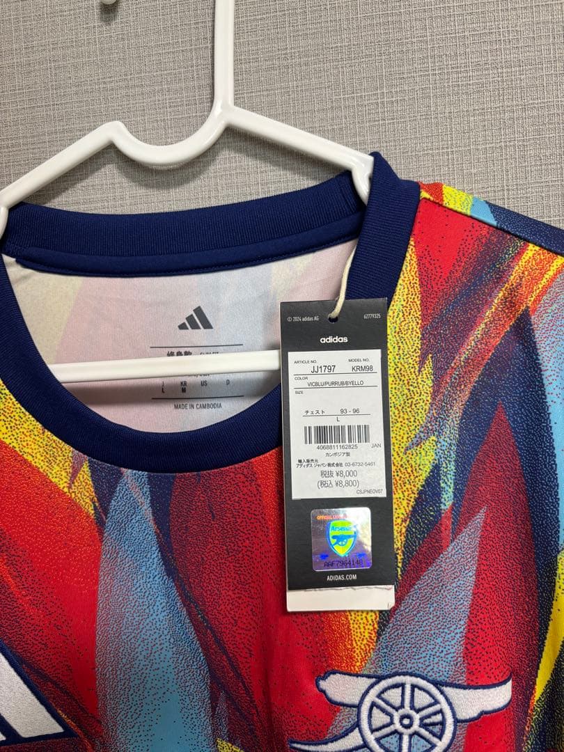 【新品】アーセナル ホームシャツ adidas