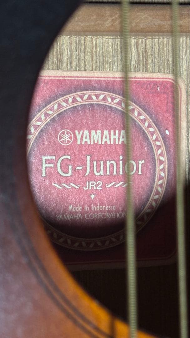 【ミニギター】Yamaha アコースティックギター サンバースト