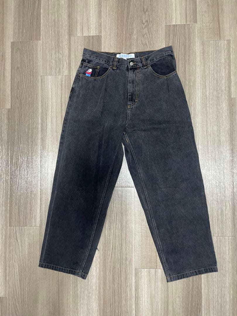 POLAR-SKATE-CO BIG BOY 黒デニム