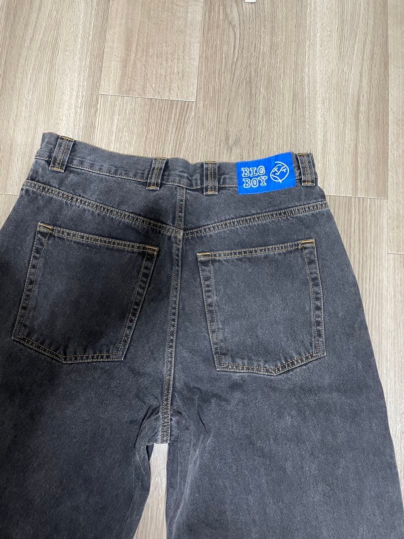 POLAR-SKATE-CO BIG BOY 黒デニム