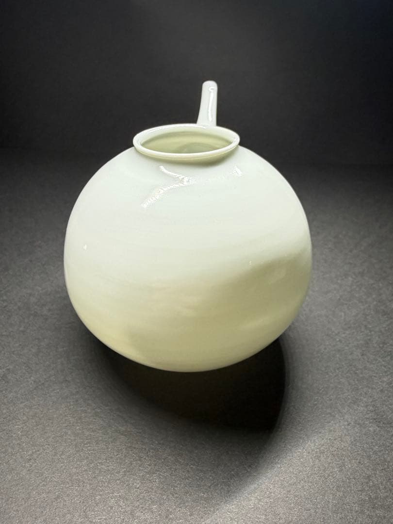 松本治幸 白磁注器 急須 煎茶道具 茶器 茶道具 煎茶