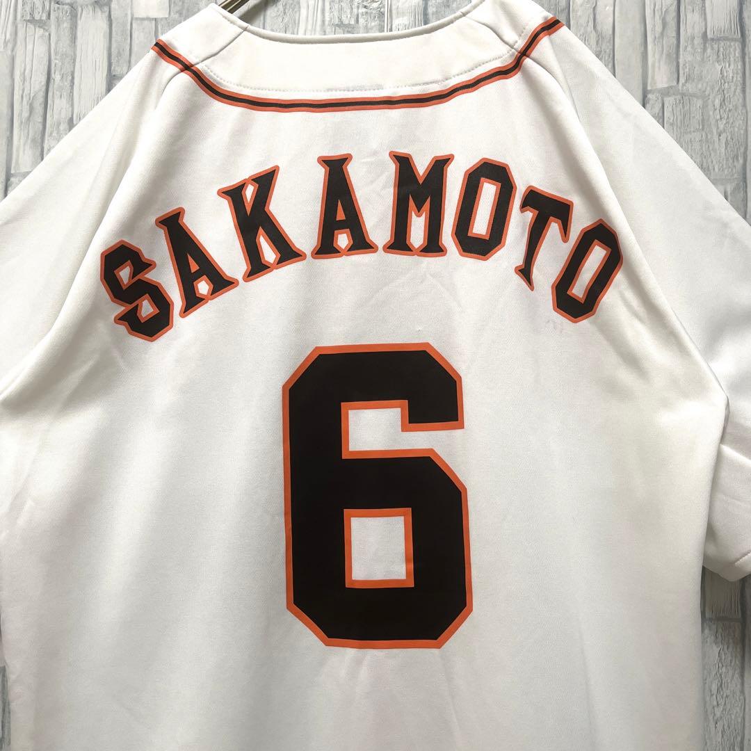 アディダス 坂本勇人 ユニフォーム ベースボールシャツ 読売ジャイアンツ 巨人L