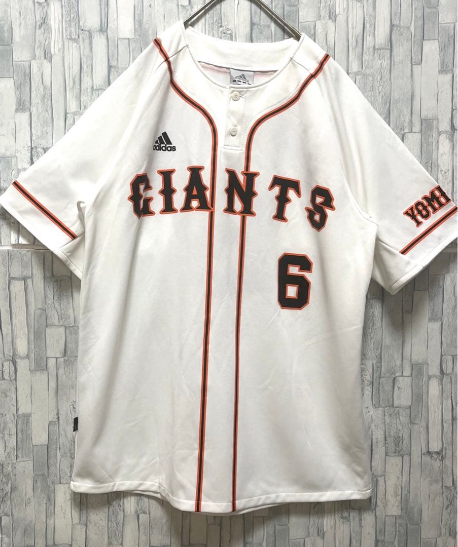 アディダス 坂本勇人 ユニフォーム ベースボールシャツ 読売ジャイアンツ 巨人L