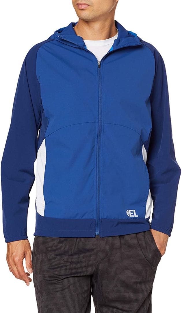 ellesseエレッセ テニスウェア トレーニングジャケット青 メンズXL 新品