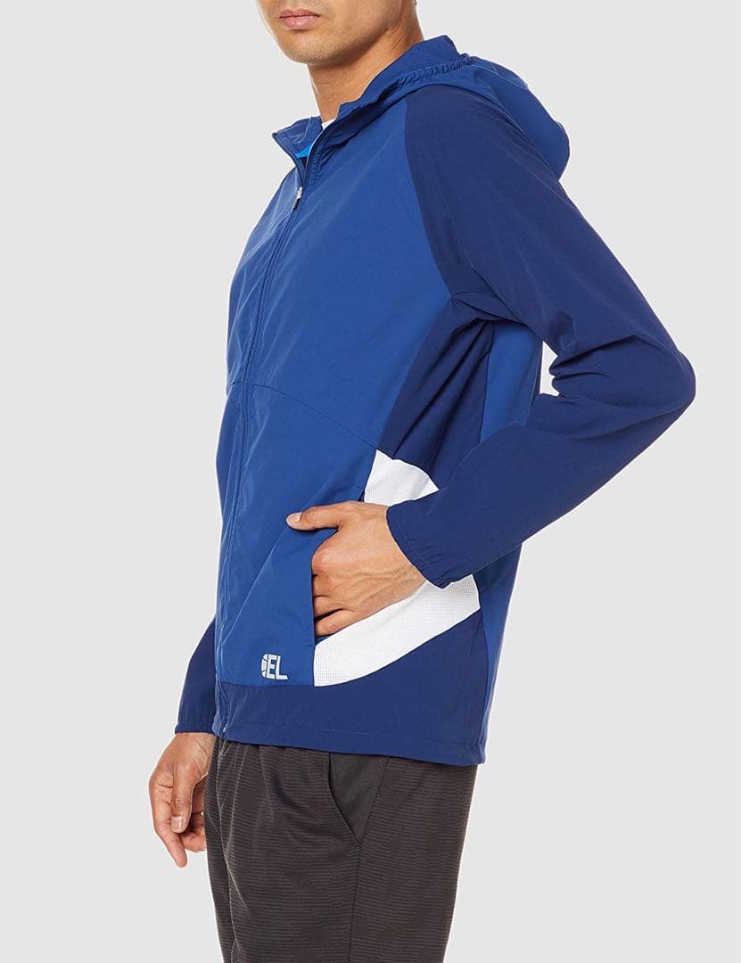 ellesseエレッセ テニスウェア トレーニングジャケット青 メンズXL 新品