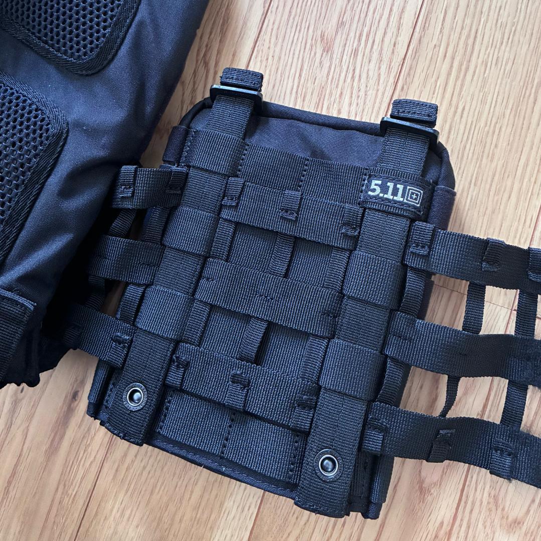 5.11 Tactical TacTec プレートキャリア ブラック 実物
