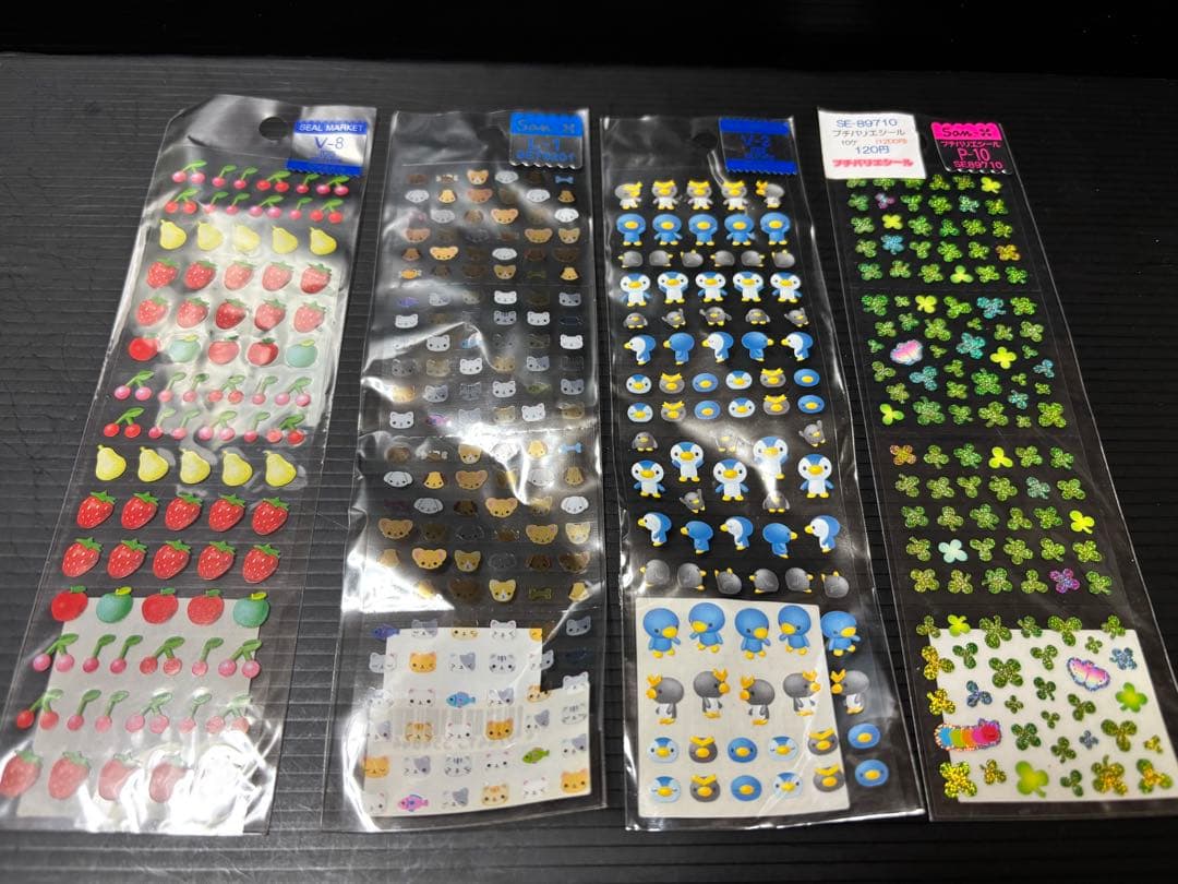 サンエックス　シール　他　セット　レトロ