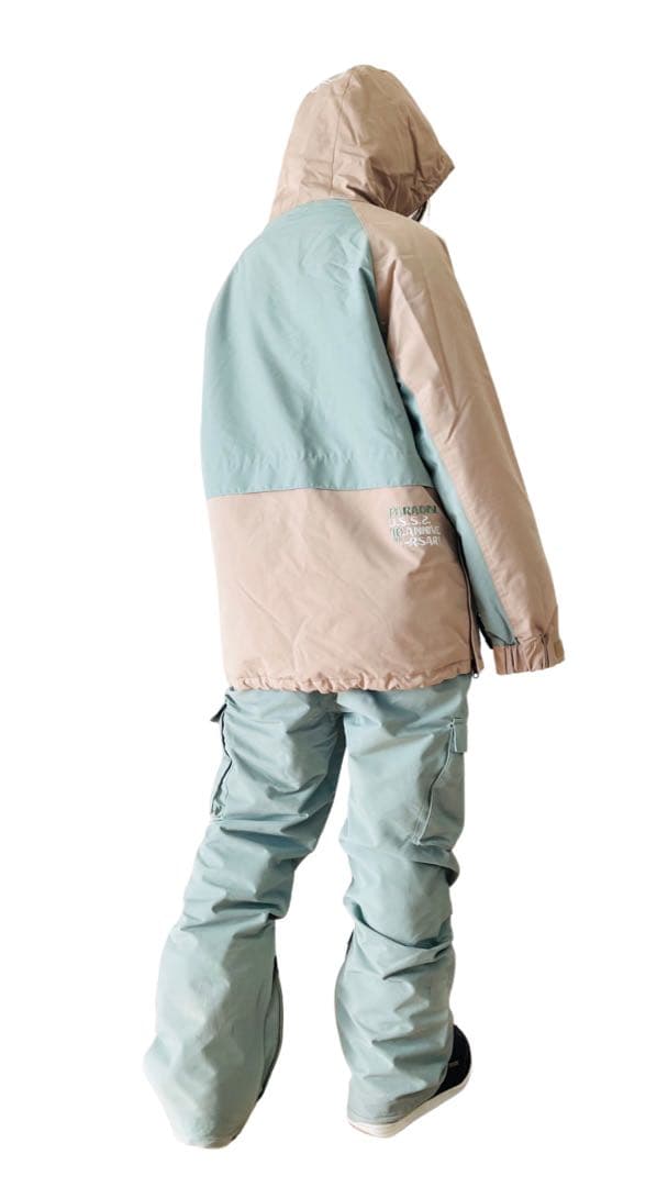 韓国スノボUSS2ウェア上下セットMグラトリジブ美品