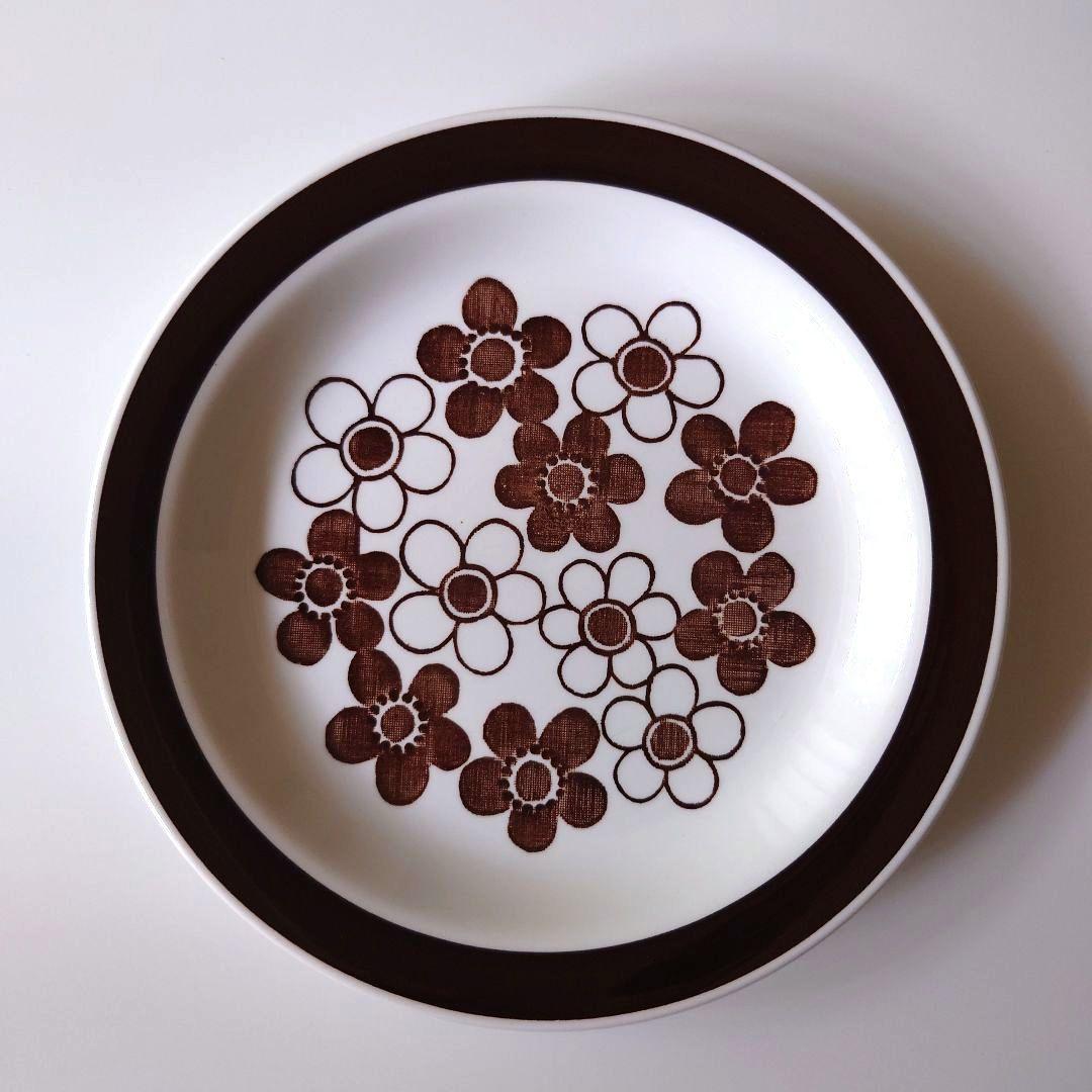 ロールストランド　アネモン　18cm　プレート　2枚セット　ヴィンテージ　食器