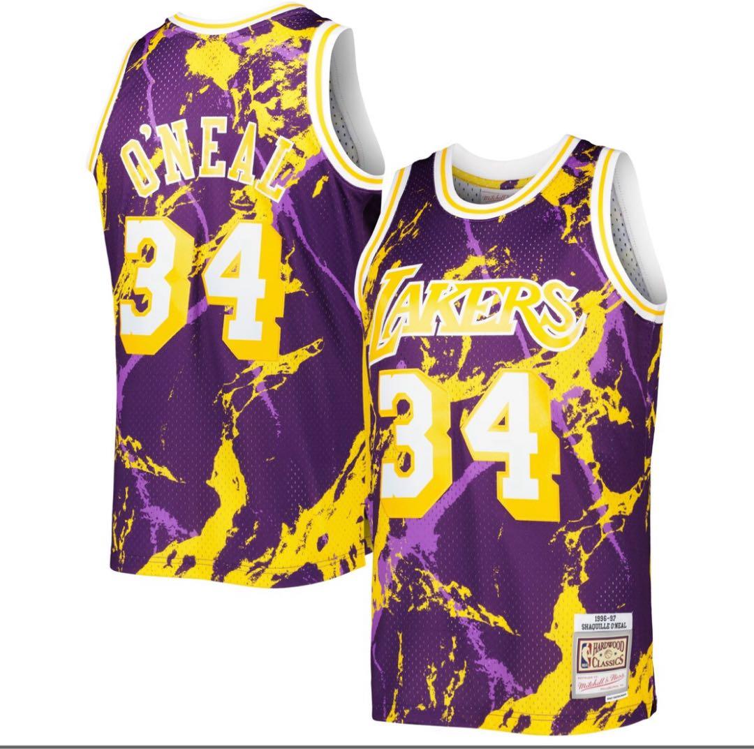 NBA レイカーズ シャキール・オニール　Mitchell & Ness 新品