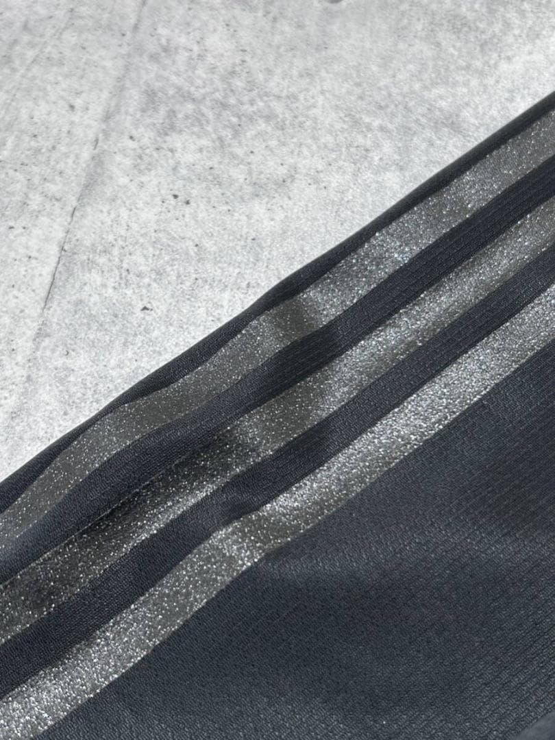 美品 adidas NEO LABEL レオパード ラメロゴ ジャージ パーカー