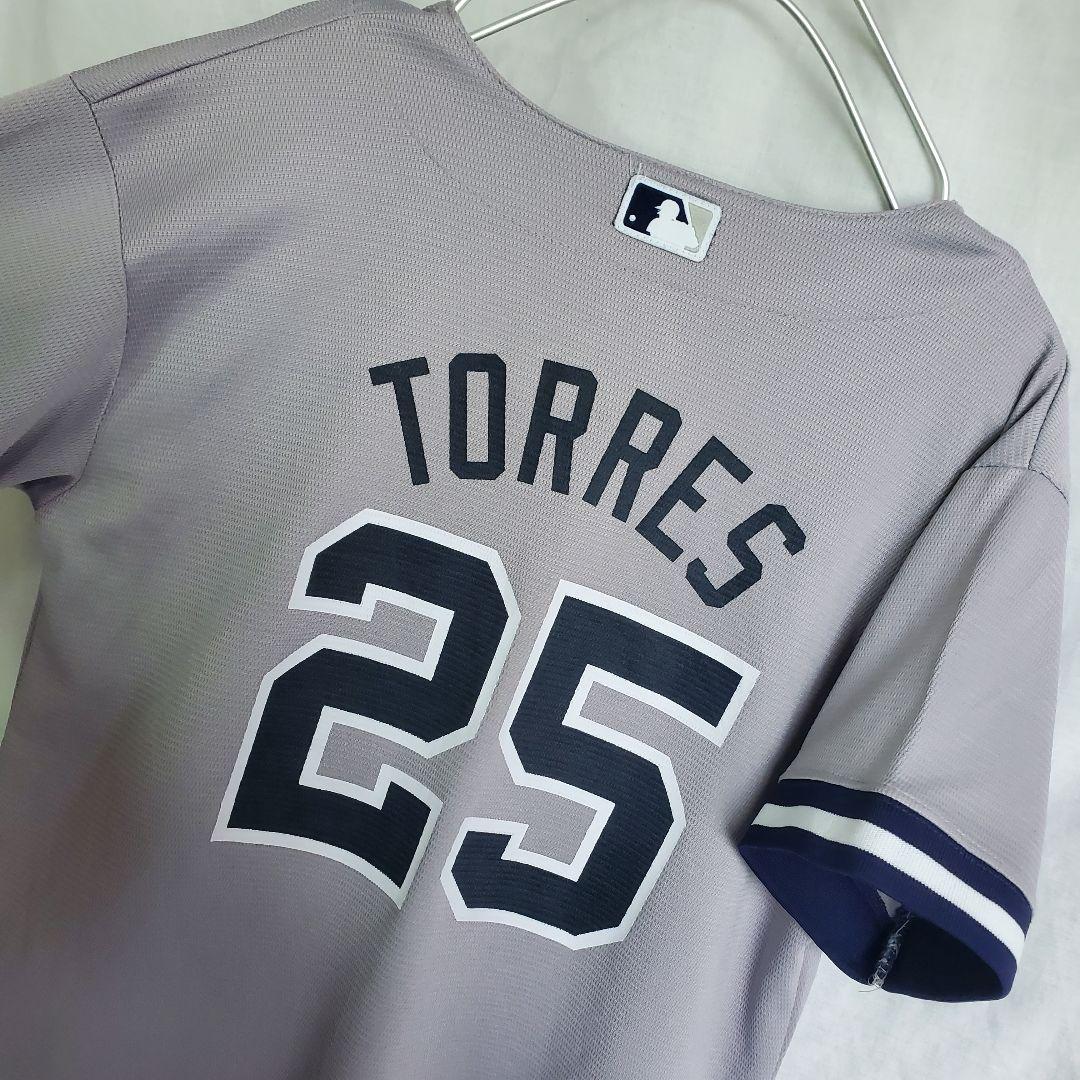マジェスティック MLB ニューヨークヤンキース 25 トーレス ユニフォーム