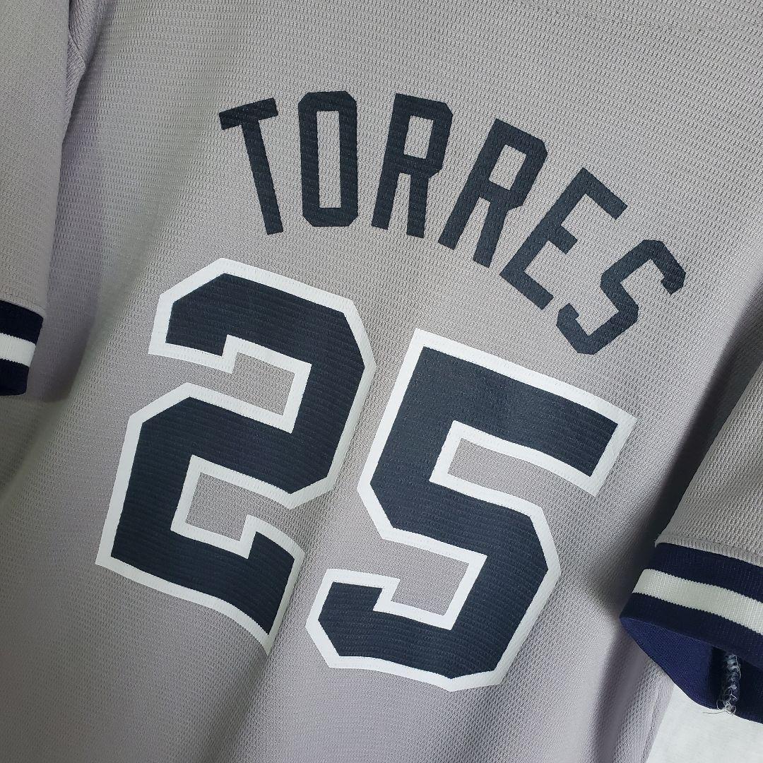 マジェスティック MLB ニューヨークヤンキース 25 トーレス ユニフォーム