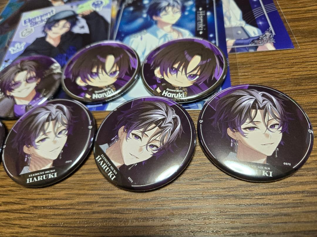 Element Sicks EL6 缶バッジ・ブロマイド　春希